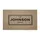 Custom Family Name Rustic Textured Material - Elegant Farmhouse Decor Gift Doormat - 3