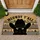 Black Cat Cowboy Hat Meowdy Y'all - Western Desert Cactus Home Decor Cat Lover Gift Doormat - 1