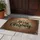 Merry Christmas Text Pine Holly Gold Lights - Christmas Holiday Home Decor Gift Doormat - 5