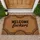 WELCOME Fuckers Text - Adult Humor Home Entryway Welcome Decor Gift Doormat - 1
