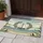 Sailboat Foliage Coastal Ocean Waves - Coastal Living Home Decor Gift Doormat - 5