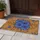 Vibrant Blue Hibiscus Floral Botanical Earthy Outdoor Home Decor Gift Doormat - 5