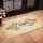 Custom Family Name Script Black Flourishes Tan Canvas - Outdoor Home Decor Gift for Families Doormat - 4