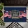 USA 250 Patriotic American Flag Bunting 1776-2026 - America's 250th Anniversary Doormat - 6