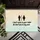 Male Female Restroom Symbols Funny 'Don't Pee In My Pool' Quote - Outdoor Decor Gift Doormat - 6