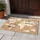 Departures Arrivals Airplanes Flight Paths World Map - Travel Lover Decor Gift Doormat - 5