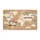 Departures Arrivals Airplanes Flight Paths World Map - Travel Lover Decor Gift Doormat - 3