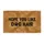 Hope You Like Dog Hair Paw Print - Dog Lover Home Decor Gift Doormat - 3