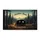 Teardrop Camper Forest Wilderness Custom Name - Adventure Awaits Family Outdoor Decor Doormat - 3