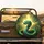 Coiled Snake Tropical Foliage Glowing Key-Heart - Wildlife & Nature Lover Gift Spare Tire Cover - 2