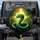 Coiled Snake Tropical Foliage Glowing Key-Heart - Wildlife & Nature Lover Gift Spare Tire Cover - 1