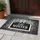 Black Chalkboard hello WINTER Sign Frosted Greenery - Winter Welcome Home Decor Doormat - 5