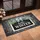 Black Chalkboard hello WINTER Sign Frosted Greenery - Winter Welcome Home Decor Doormat - 4