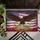 Bald Eagle American Flag 1776-2026 Laurel Wreaths - USA 250 Years of Freedom Doormat - 6
