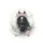 Black Horse Floral Crown Welcome Eucalyptus Butterflies Spare Tire Cover - 4