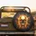 Golden Skull Circuit Lines Reticle - Vehicle Decor Gift Spare Tire Cover - 2
