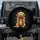 Fluffy Golden Retriever Puppy Peek-a-boo - Dog Lover Vehicle Accessory Gift Spare Tire Cover - 1