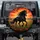Black Friesian Horse Galloping Red Poppies Sunset - Horse Lover Gift Spare Tire Cover - 1