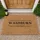 Custom Name and Year Rectangular Border Tapestry Farmhouse Decor Gift Doormat - 1
