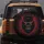 Gorilla Glowing Red Eyes Energy Tendrils Black Abyss Crimson Trails Wildlife Lover Gift Spare Tire Cover - 5