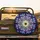 Symmetrical Golden Core Jewel Petal Geometric Mandala Cosmic Star Dust - Car Accessory Gift Spare Tire Cover - 2