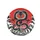 Black Dragon Samurai Sword Red Sun Wave - Mythology Lover Travel Essentials Spare Tire Cover - 4