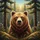 Grizzly Bear Pine Forest Wilderness - Wildlife Lover Gift Spare Tire Cover - 6