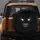 Menacing Sharp-Toothed Grin Glowing Eyes Ethereal Mist - Horror Fan Gift Spare Tire Cover - 5