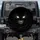 Menacing Sharp-Toothed Grin Glowing Eyes Ethereal Mist - Horror Fan Gift Spare Tire Cover - 1