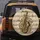 Antique Brass Saxophone Elegant Clefs Musical Notes - Aged Parchment Jazz Music Lover Gift Spare Tire Cover - 5
