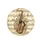 Antique Brass Saxophone Elegant Clefs Musical Notes - Aged Parchment Jazz Music Lover Gift Spare Tire Cover - 4
