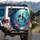 Orcas Marine Life Tropical Fish Coral Reef Seascape - Ocean Lover Gift Spare Tire Cover - 3