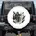 Bigfoot Grey Alien Peace Sign Cosmic Starbursts Ethereal Mist Mysterious Landscape - Paranormal Fan Gift Spare Tire Cover - 1