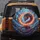 Eastern Dragon Fiery Red Blue Energy Swirling Clouds - Fantasy Adventure Gift Spare Tire Cover - 5