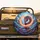 Eastern Dragon Fiery Red Blue Energy Swirling Clouds - Fantasy Adventure Gift Spare Tire Cover - 2