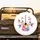 Electric Guitar Soaring Birds Paint Splatters Paint Drips Paint Speckles - Art Lover Gift Spare Tire Cover - 2
