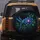 Iridescent Hummingbird Luminous Flower - Magical Decor Gift for Nature Lover Spare Tire Cover - 5