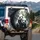 Wide-Eyed Baby Pandas Playfully Climbing Bamboo Forest Wildlife Lover Gift Spare Tire Cover - 3