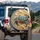 Blue Crab Sandy Beach - Coastal Decor Gift for Beach Lovers Spare Tire Cover - 3
