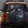 Grey Wolf Forest Night - Wildlife Lover Gift for Outdoor Adventurer Spare Tire Cover - 5