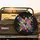 Paw Prints Varying Sizes Layered Pet Lover Gift - Outdoor Lifestyle Vehicle Accessory Spare Tire Cover - 2