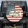 Vintage Travel Trailer American Flag - Road Trip Essential - Camper Gift Spare Tire Cover - 1