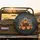 Jack-o'-lanterns Flying Bats Spooky Foggy Trees Halloween Decor Spare Tire Cover - 2
