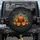 Jack-o'-lanterns Flying Bats Spooky Foggy Trees Halloween Decor Spare Tire Cover - 1