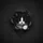 Black and White Kitten Peeking Torn Canvas - Pet Lover Gift for Cat Owners Spare Tire Cover - 6