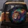Detailed Lion Face Rainbow Mane Blue Purple Green Flowing Patterns Cosmic Black - Wildlife Lover Gift Spare Tire Cover - 5