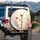 Tutu Ballerina Pointe Dance Confetti Butterflies - Car Decor Gift Spare Tire Cover - 3
