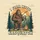 I Fish With Sasquatch Campfire Pine Trees - Outdoor Lover Gift Spare Tire Cover - 6