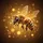 Dynamic Honey Bee Golden Luminous Field - Wildlife Lover Gift Spare Tire Cover - 6