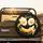 High Contrast Realistic Fried Egg Banana Smiley Face - Fun Driving Lifestyle Gift for Foodies Spare Tire Cover - 2